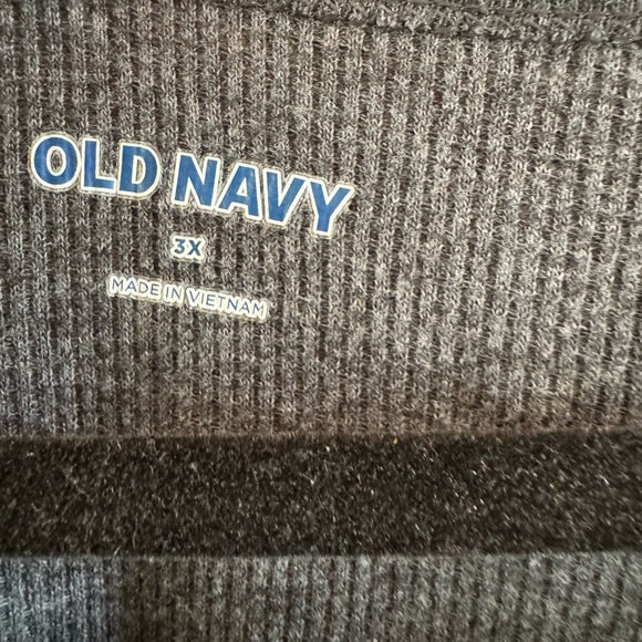 Old Navy long sleeve waffle top - Picture 3 of 3